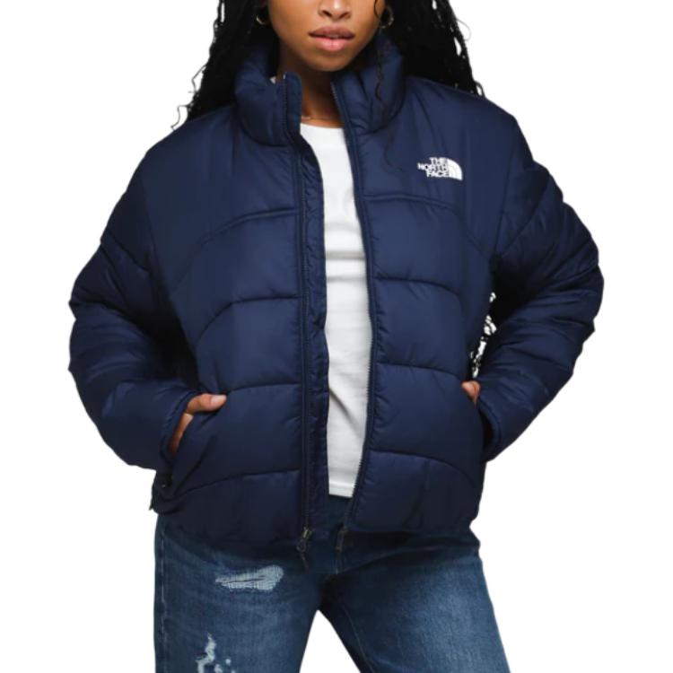 Purchase (Women) The North Face  Short Zip-Up Slim Fit Jacket Navy Blue. NF0A7URF-8K2