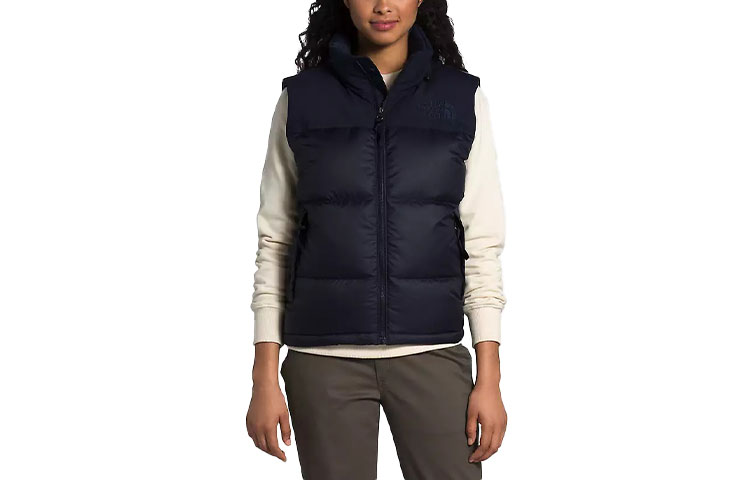 Order (W) The North Face Rompi Puffer Down Solid Navy. NF0A47FO-RG1