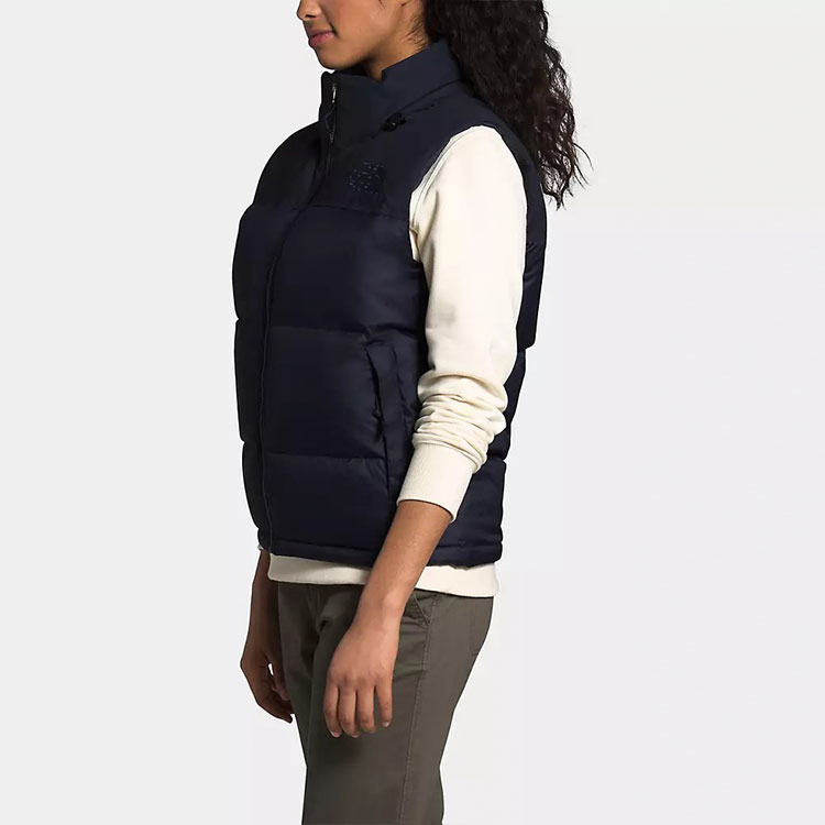 Shop (W) The North Face Rompi Puffer Down Solid Navy. NF0A47FO-RG1