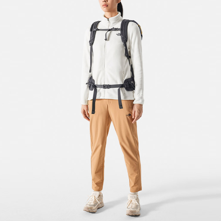 (Women) TNF  Urban Exploration Fleece Jacket White Outdoor Logo Design. NF0A83OL-N3N 圖 3