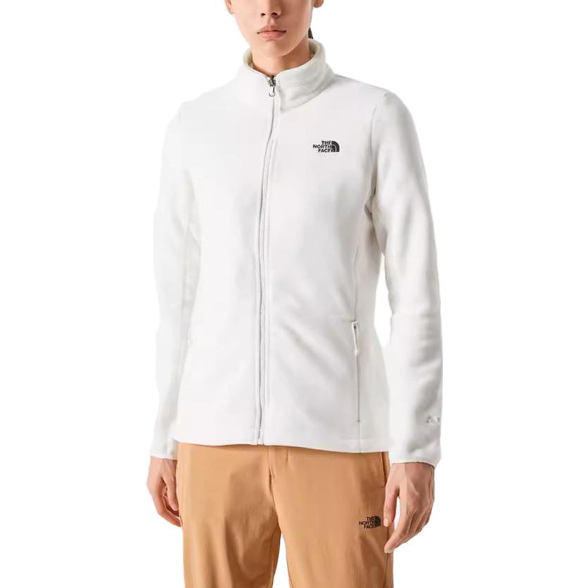(Women) TNF  Urban Exploration Fleece Jacket White Outdoor Logo Design. NF0A83OL-N3N 圖 5