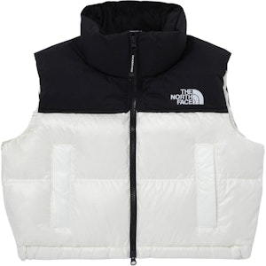 (W) The North Face 白色拼接Logo無袖拉鏈背心 NV1DQ80L Buy (W) The North Face 白色拼接Logo無袖拉鏈背心 NV1DQ80L
