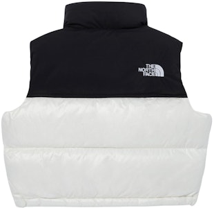 (W) The North Face 白色拼接Logo無袖拉鏈背心 NV1DQ80L Lookbook (W) The North Face 白色拼接Logo無袖拉鏈背心 NV1DQ80L