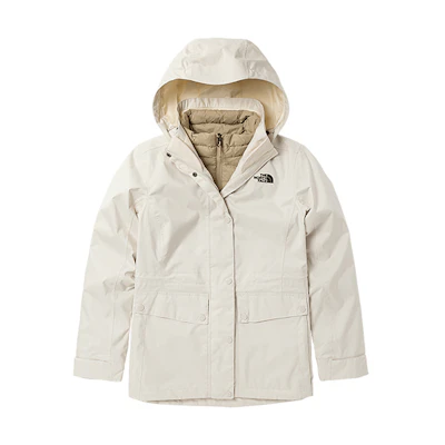 (Women) TNF Winter 3-in-1 Logo Jacket Off-White NF0A7QRA-228