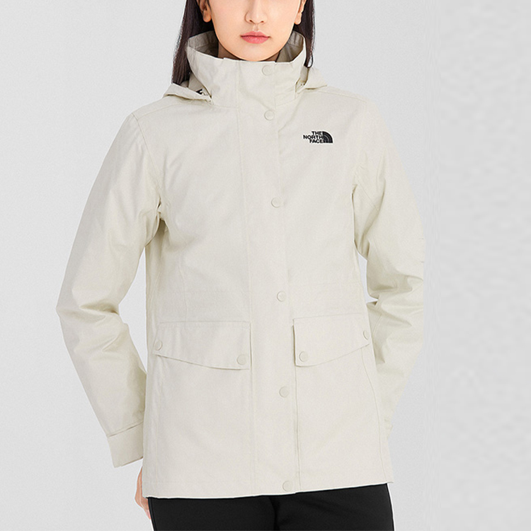 (Women) TNF  Winter 3-in-1 Logo Jacket Off-White NF0A7QRA-228 圖 4
