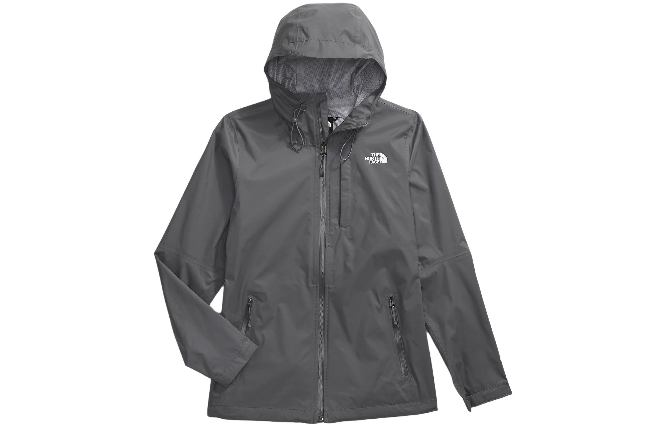 (Women) TNF Alta Vista Solid Color Hooded Zip Jacket - Gray NF0A7QAR-0UZ 圖 2
