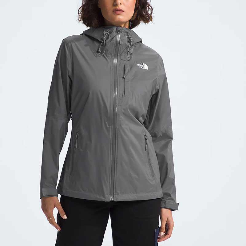 (Women) TNF Alta Vista Solid Color Hooded Zip Jacket - Gray NF0A7QAR-0UZ 圖 4