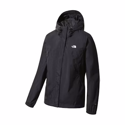 (Women) TNF Antora Black Waterproof Windproof Logo Hooded Jacket NF0A7QEU-JK3