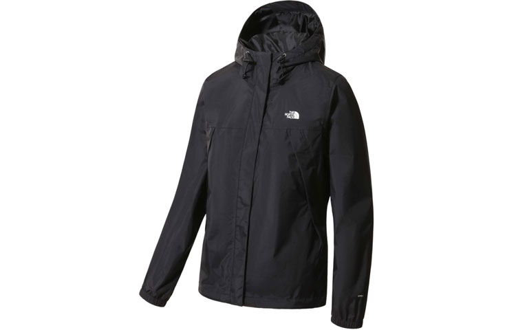 Order (W) Chaqueta Negra Antora Impermeable y Cortaviento con Capucha The North Face. NF0A7QEU-JK3
