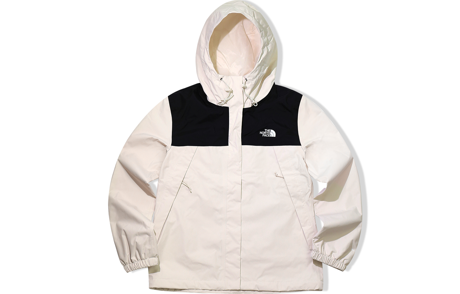(Women) TNF Antora Colorblock Hooded Jacket SS22 - Retro White NF0A5K2X-LQ6