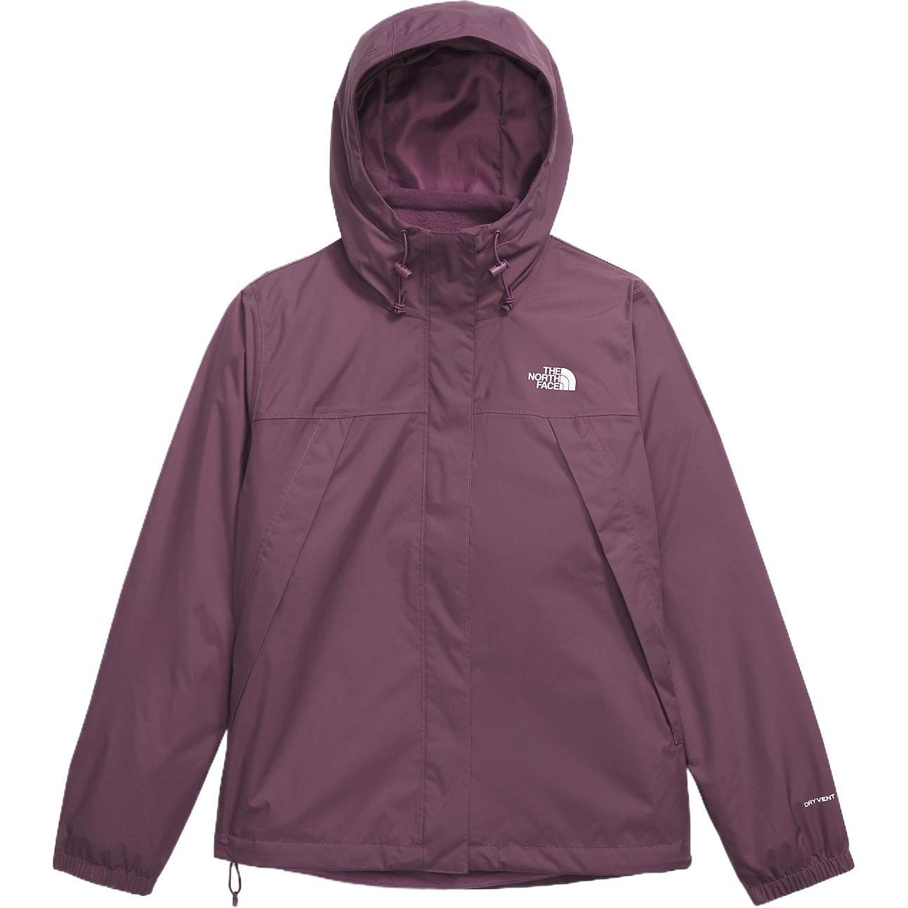 (Women) TNF Antora Triclimate® Jacket Purple with Logo Print. NF0A7UKN-1NI