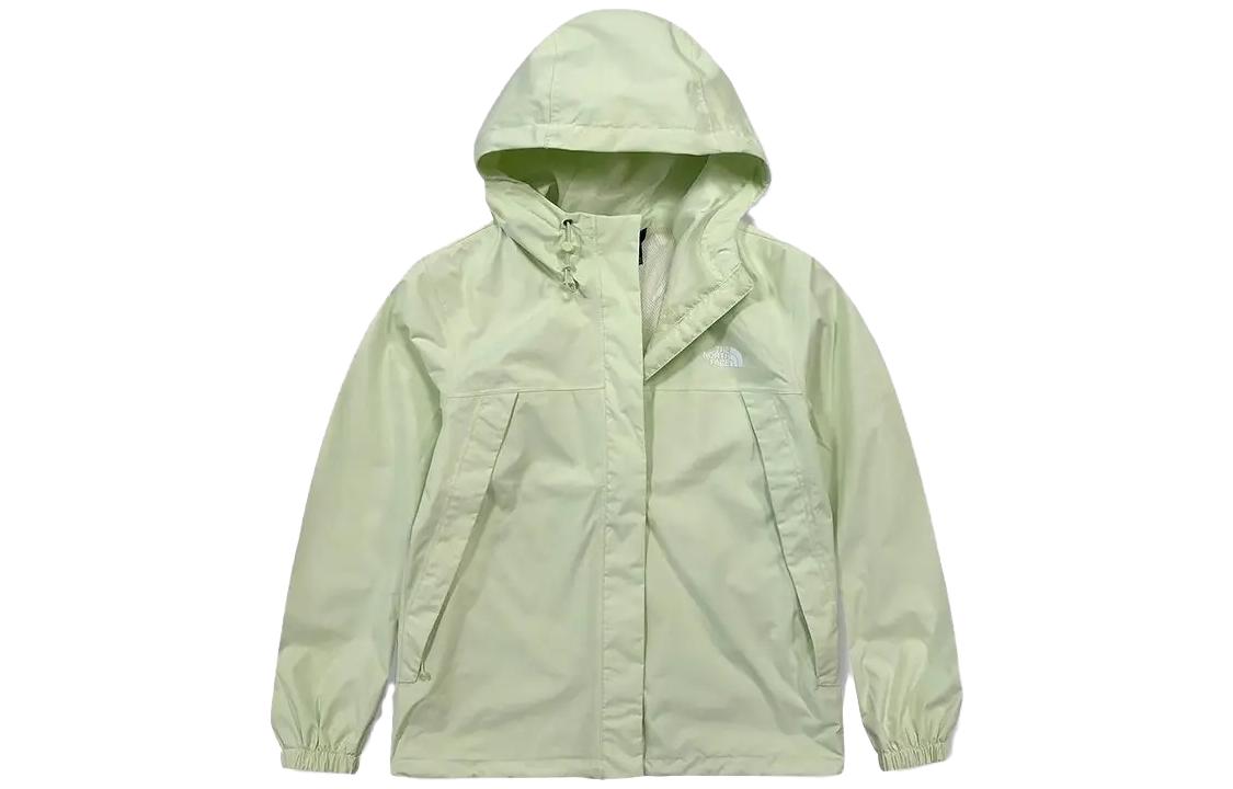 (Women) TNF Antora Waterproof Hooded Outdoor Jacket Green 5k2x-n13