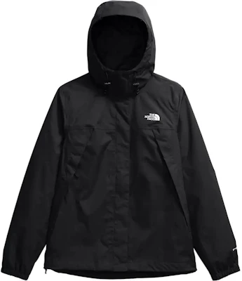 (Women) The North Face Antora Waterproof Jacket Black Elastic Cuffs NF0A7QEU-4H0 Buy (Women) The North Face Antora Waterproof Jacket Black Elastic Cuffs NF0A7QEU-4H0
