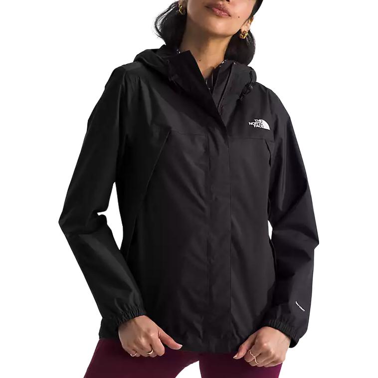 (Women) TNF Antora Waterproof Jacket Black Elastic Cuffs NF0A7QEU-4H0 圖 4