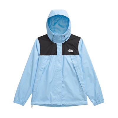 (Women) TNF Antora Waterproof Windproof Full-Zip Hoodie Jacket Blue NF0A7QEU-4UI