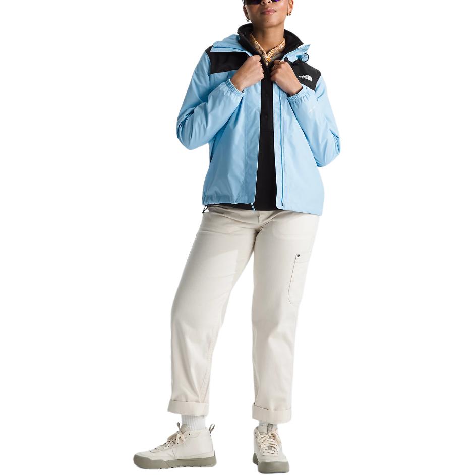 (Women) TNF Antora Waterproof Windproof Full-Zip Hoodie Jacket Blue NF0A7QEU-4UI 圖 3