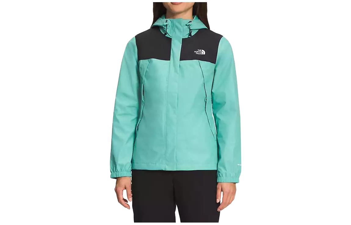 (Women) TNF Antora Windproof Waterproof Hoodie Jacket Black Blue NF0A7QEU-856 圖 2