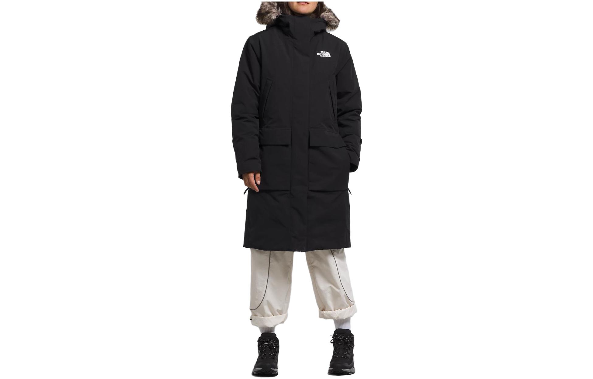 (Women) The North Face Arctic Parka Premium Long Zipper Hooded Jacket NF0A84J6-JK3