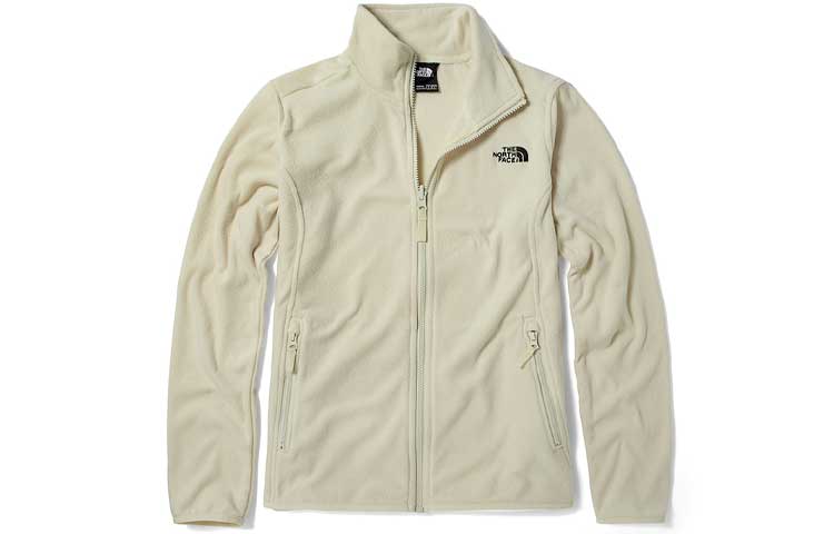 (Women) TNF Basin Outdoor Fleece Jacket - Off White NF0A5JTW-11P