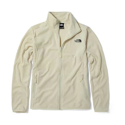 (Women) TNF Basin Outdoor Fleece Jacket - Off White NF0A5JTW-11P