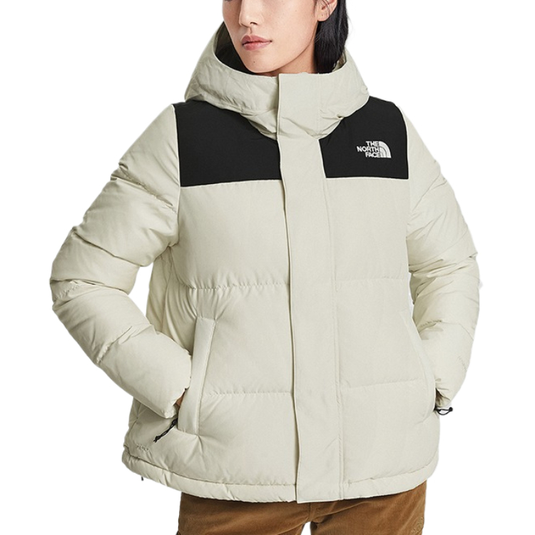 (Women) TNF Beige Embroidered Logo Outdoor Warm Jacket NF0A4NEZ-11P 圖 4