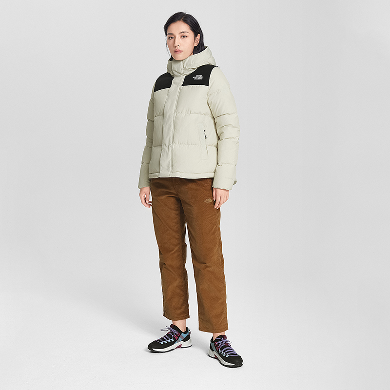 (Women) TNF Beige Embroidered Logo Outdoor Warm Jacket NF0A4NEZ-11P 圖 6
