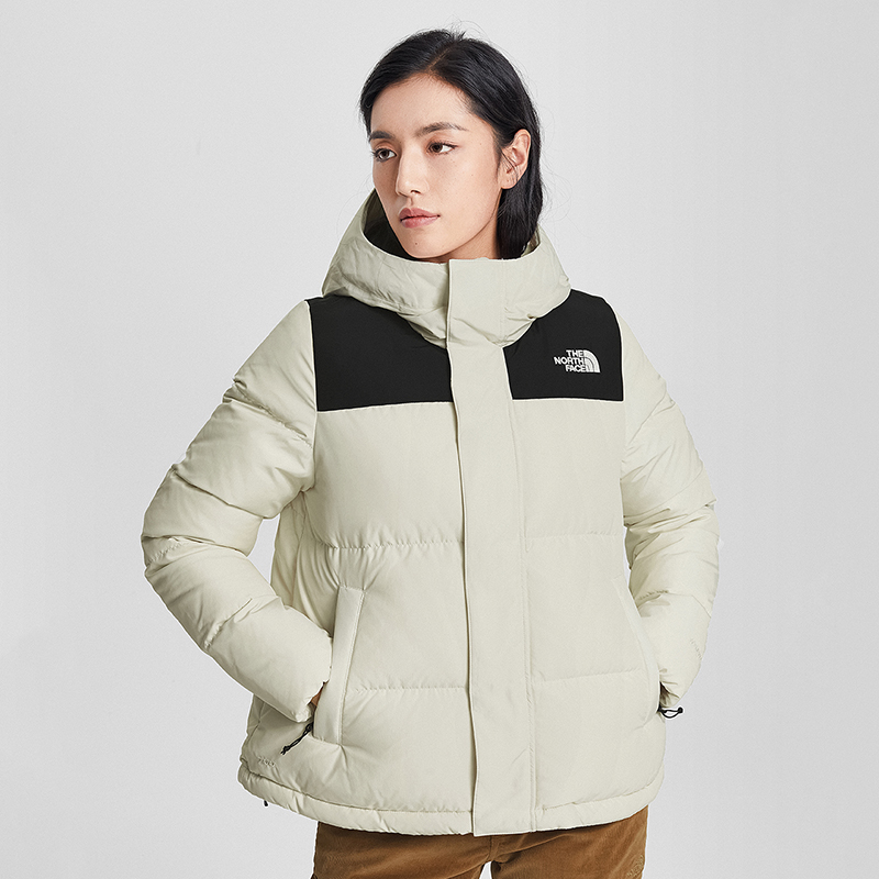 (Women) TNF Beige Embroidered Logo Outdoor Warm Jacket NF0A4NEZ-11P 圖 7