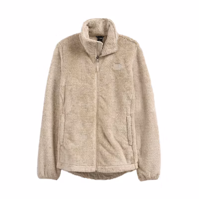 (Women) TNF Beige Logo Stand Collar Long Sleeve Jacket NF0A5IZA-22R