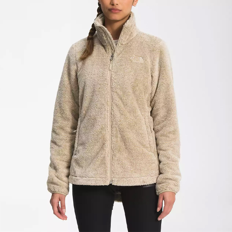 (Women) TNF Beige Logo Stand Collar Long Sleeve Jacket NF0A5IZA-22R 圖 3