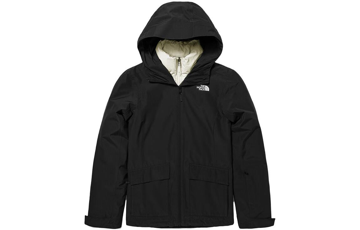 (Women) TNF Black 3-in-1 Down Hooded Waterproof Jacket NF0A5AY1-R0G