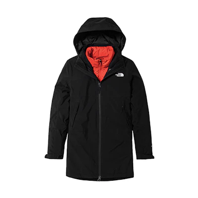 (Women) TNF Black 3-in-1 Waterproof Hiking Jacket with Insulated Liner NF0A4NAI-T8S