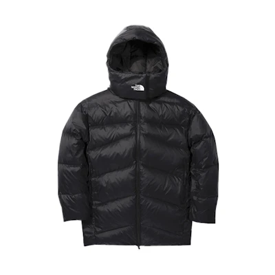 (Women) TNF Black Down Jacket Winter Hooded Puffer NF0A4UA7-JK3