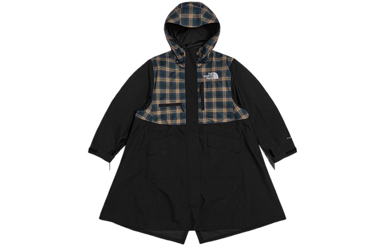 (Women) The North Face Black DryVent Waterproof Hooded Trench Coat NF0A7W9W-IYC