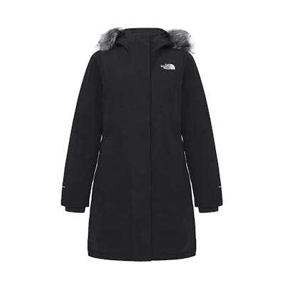 (Women) TNF Black Fur-Hooded Down Jacket NF0A4R2V-JK3