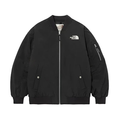 (Women) TNF Black Hayden EX Heat Bomber Logo Cotton Jacket NJ3NQ56J