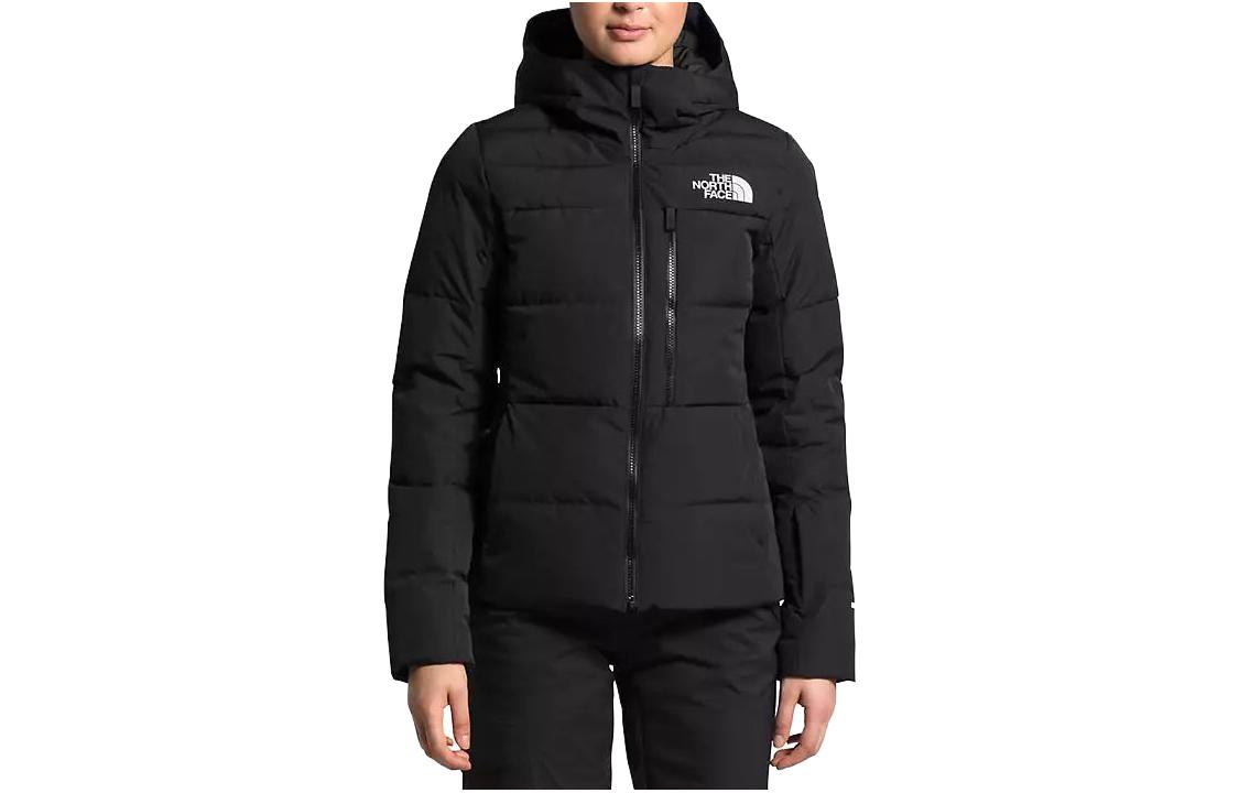 Buy (W) 北面黑色Heavenly Down Logo拉鍊連帽羽絨外套 NF0A4R16-JK3