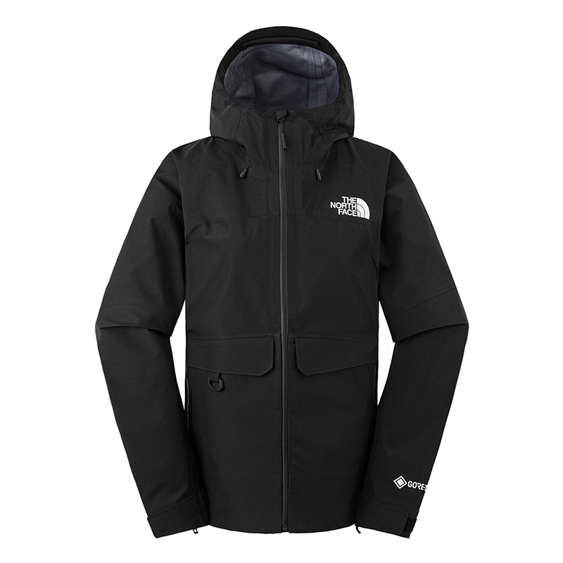 (Women) TNF Black Hooded Windbreaker Jacket - Waterproof & Breathable NF0A8AKF-JK3