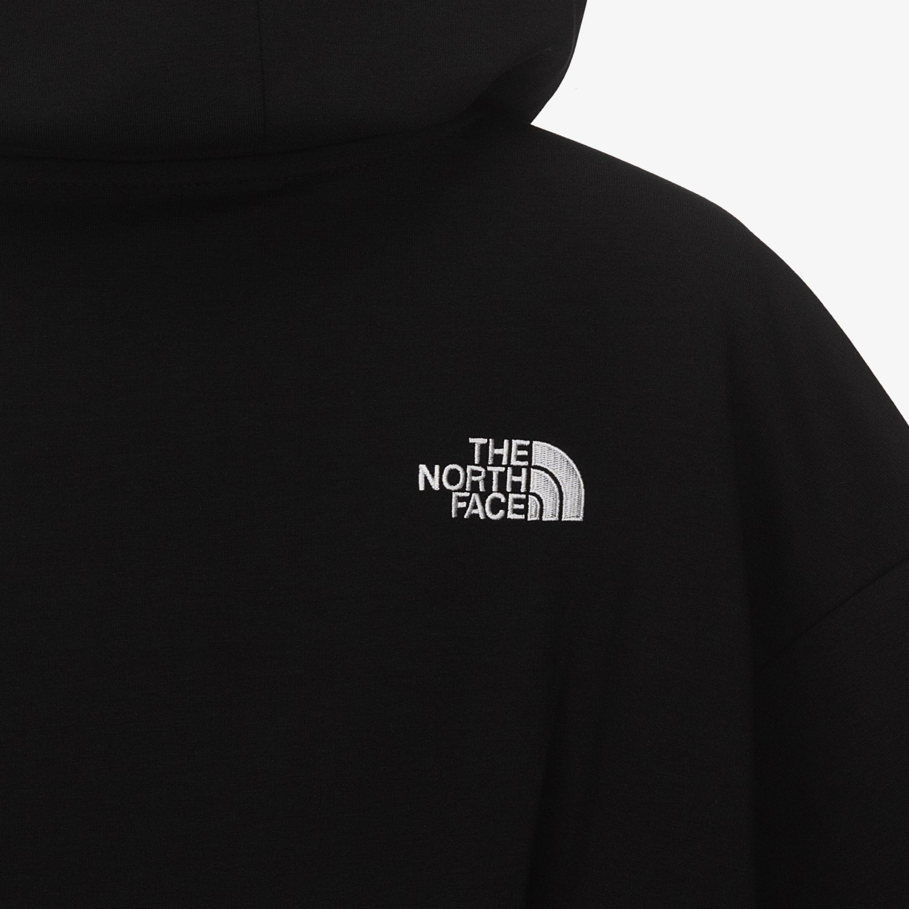 (Women) TNF Black Hoodie Jacket with Logo Print and Zip Closure NJ5JQ81J 圖 4