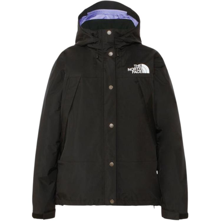 (Women) TNF Black Logo Hooded Zip-Up Jacket NPW12333-K女装