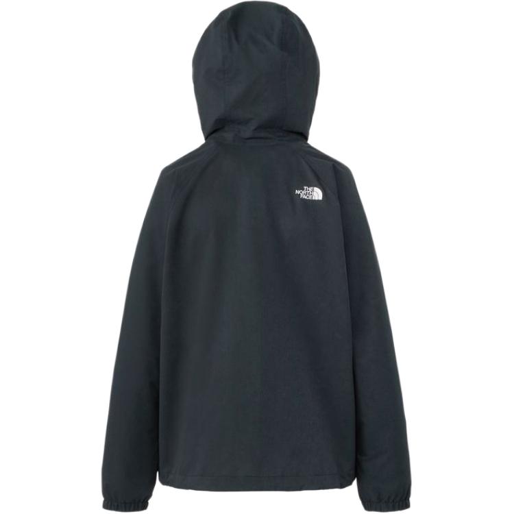 (Women) TNF Black Logo Pattern Loose Fit Zip-Up Hoodie Jacket NPW22132-K 圖 3