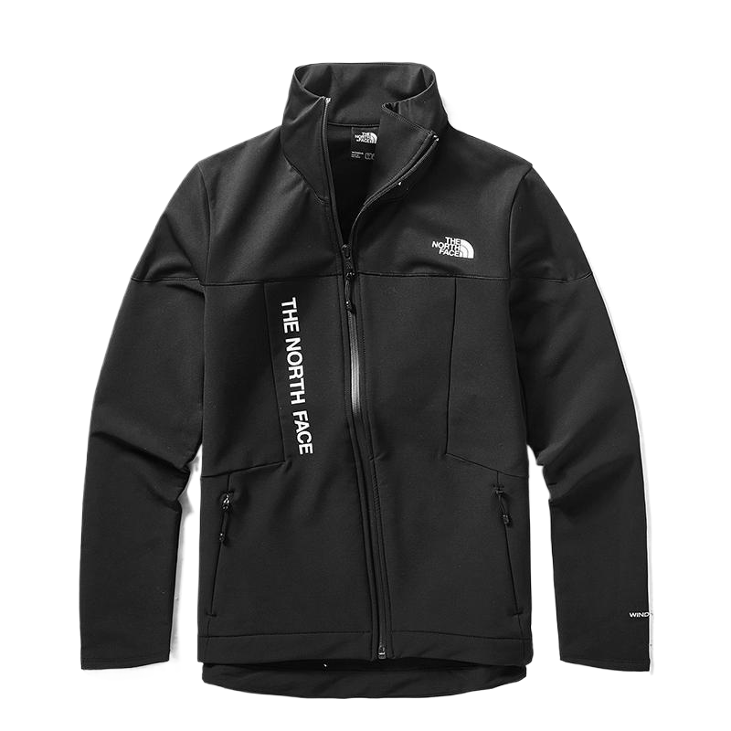 (Women) TNF Black Logo Print Outdoor Sports Zip-Up Jacket NF0A3VST-JK3