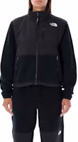 (Women) The North Face Black Logo Zip High Collar Long Sleeve Jacket NF0A88YR-JK3 (Women) The North Face Black Logo Zip High Collar Long Sleeve Jacket NF0A88YR-JK3