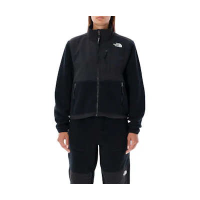 (Women) TNF Black Logo Zip High Collar Long Sleeve Jacket NF0A88YR-JK3