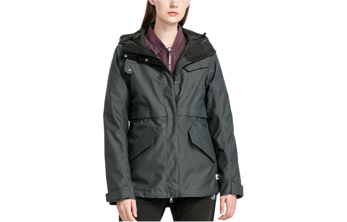 (Women) TNF Black Outdoor Jacket Windproof Waterproof Down Inner Warm NF0A3VV1-JK3