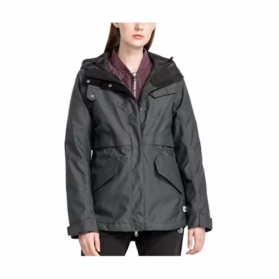 (Women) TNF Black Outdoor Jacket Windproof Waterproof Down Inner Warm NF0A3VV1-JK3