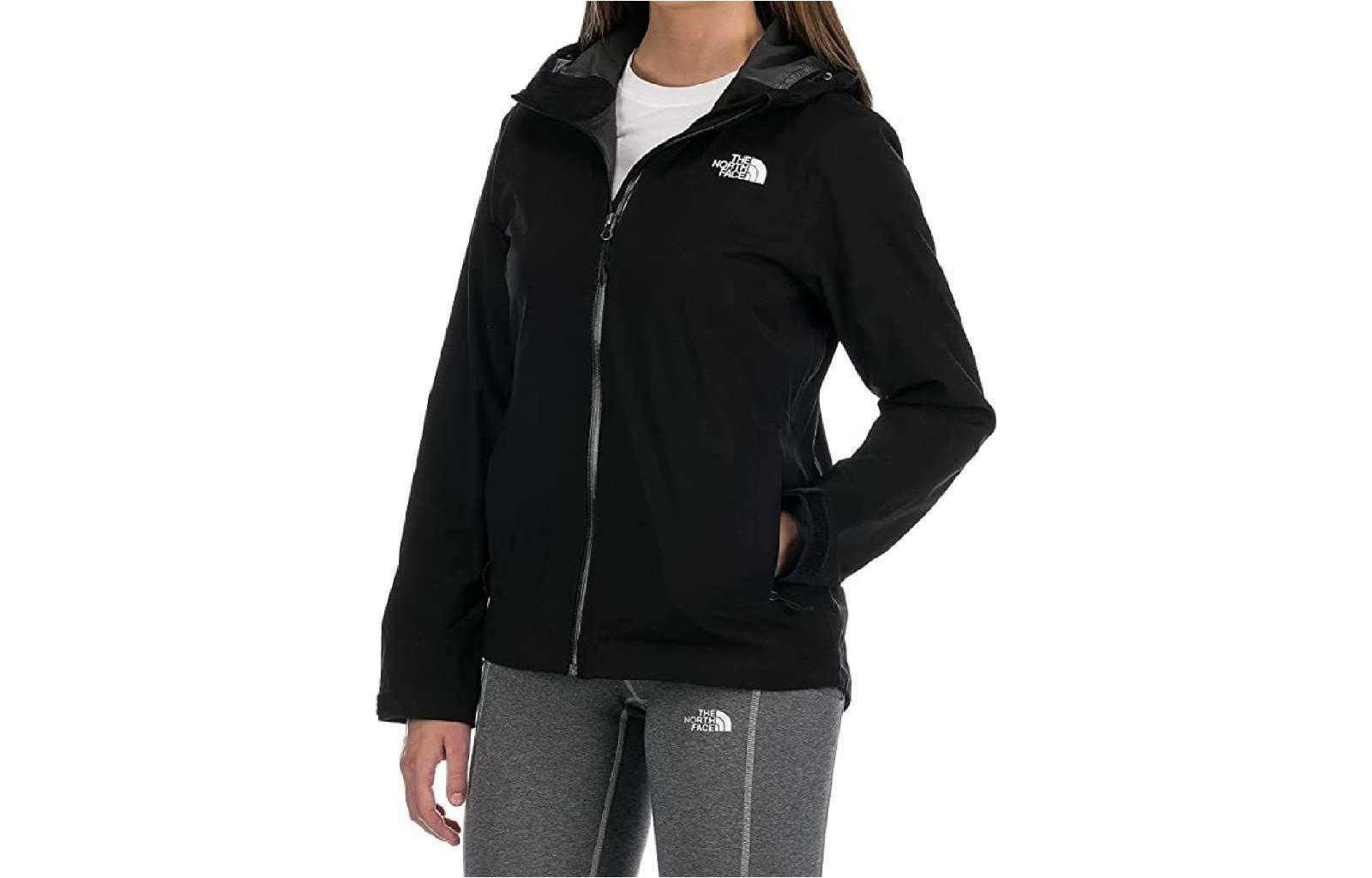 (Women) TNF Black Softshell Jacket Waterproof Windproof Breathable NF0A55W4-JK3 圖 2