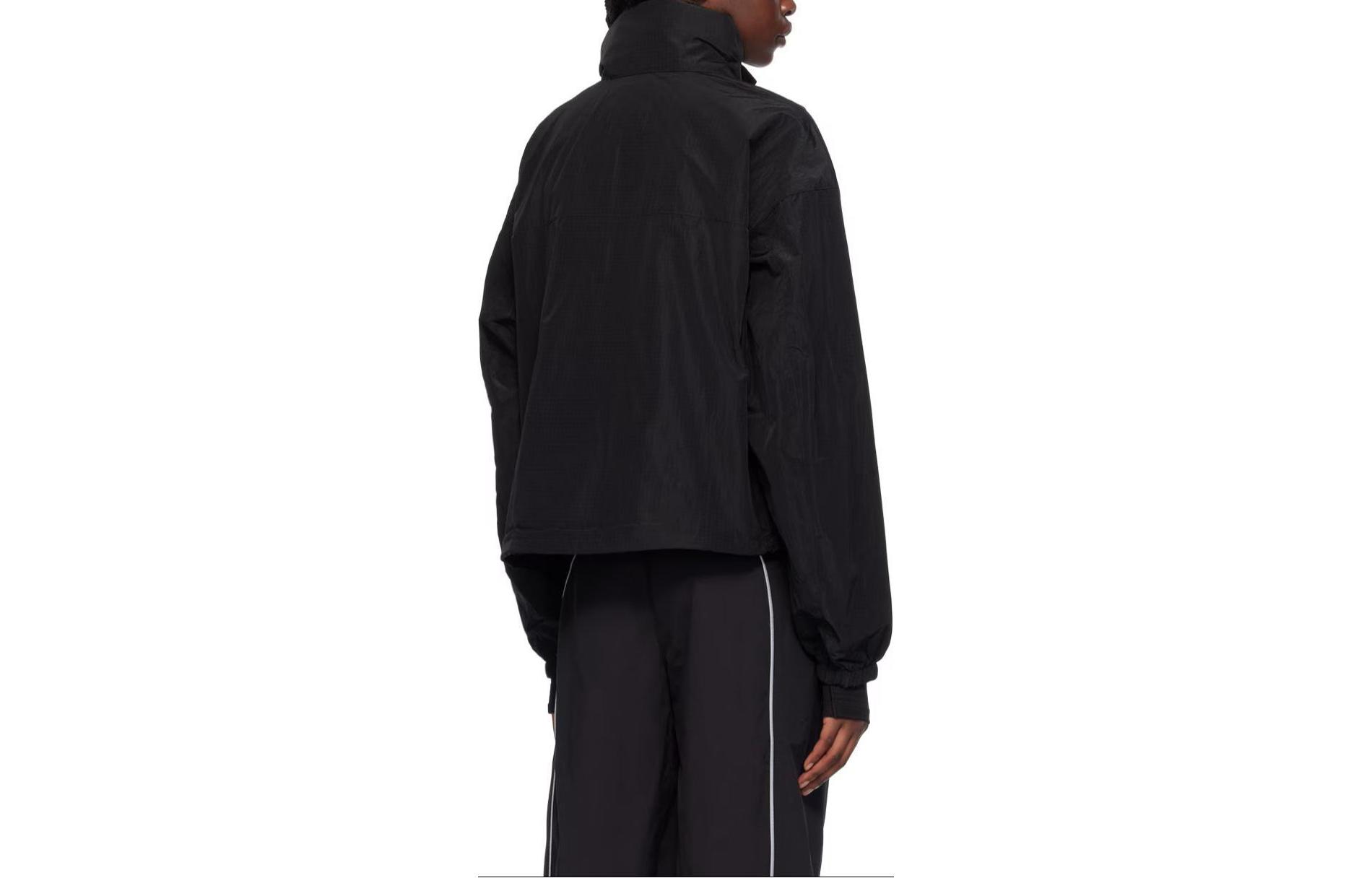 (Women) TNF Black Solid Color Button-Up Stand Collar Jacket NF0A8329-JK3 圖 4