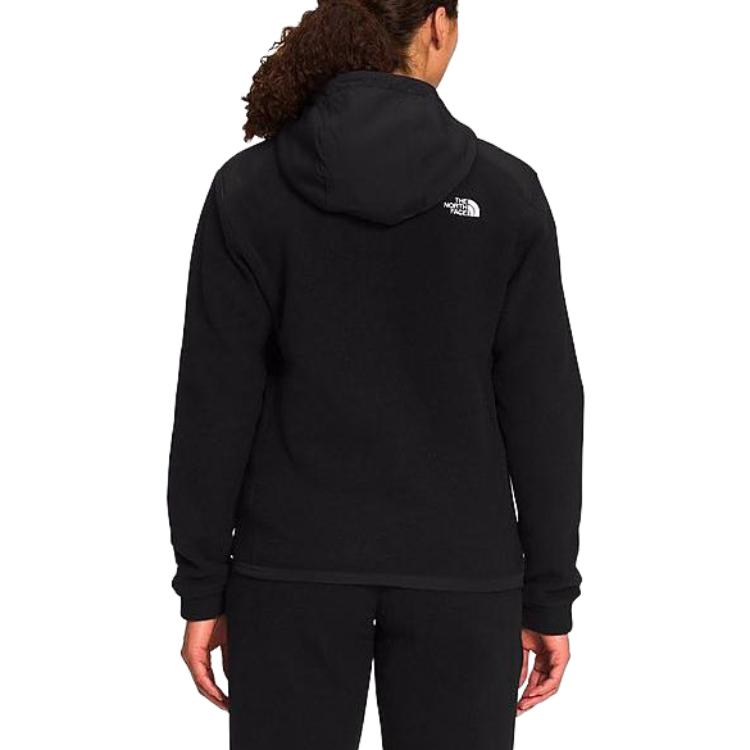 (Women) TNF Black Solid Hoodie Jacket with Logo Print NF0A7UJS-001 圖 4