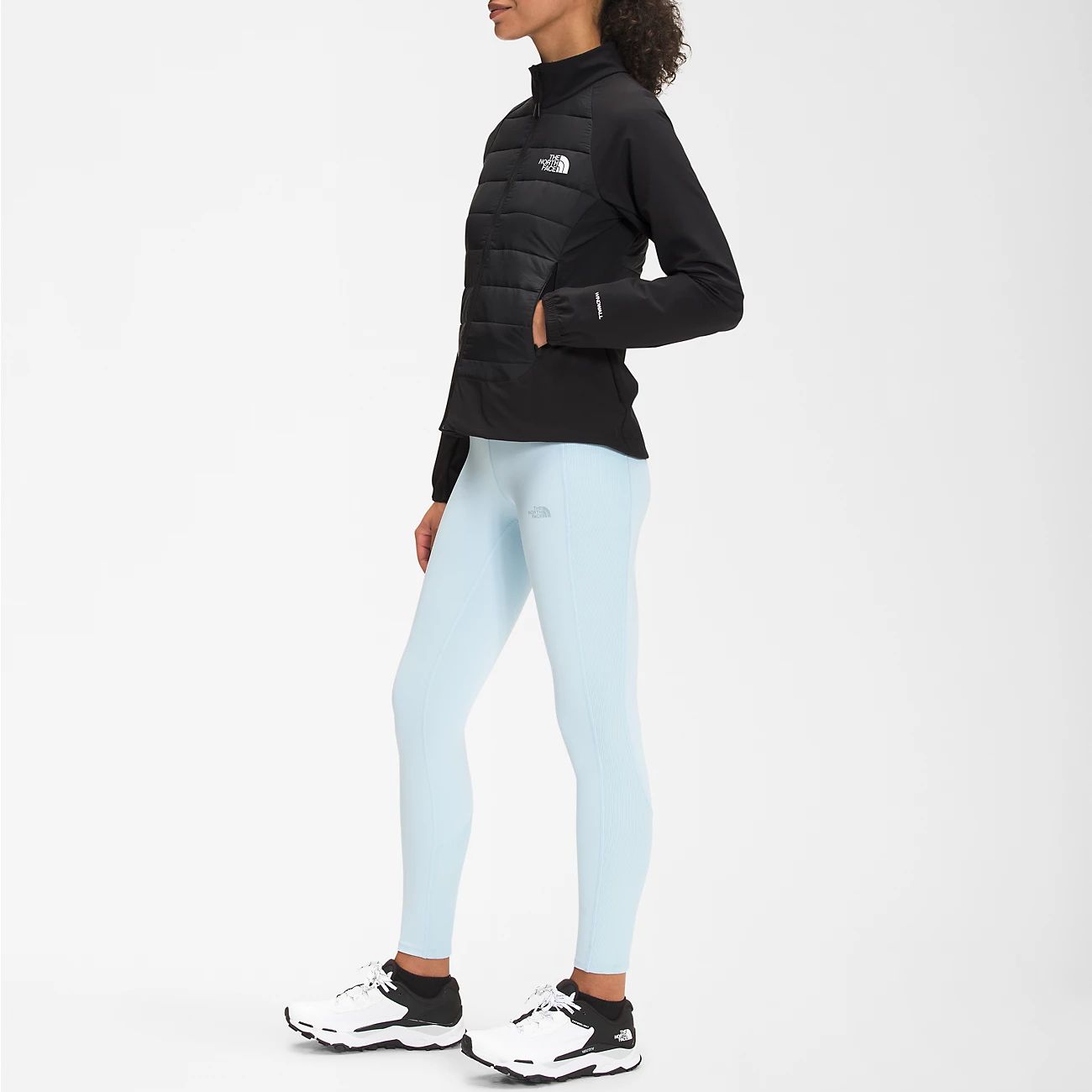 (Women) TNF Black Solid Logo High-Neck Long-Sleeve Jacket NF0A5J7E-JK3 圖 4