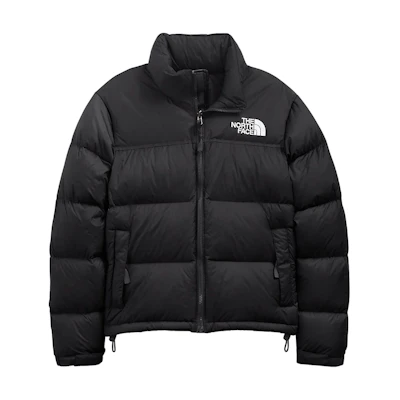 (Women) TNF Black Solid Logo Print Long Sleeve Down Jacket NF0A3XEO-001